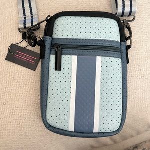 Crossbody neoprene purse